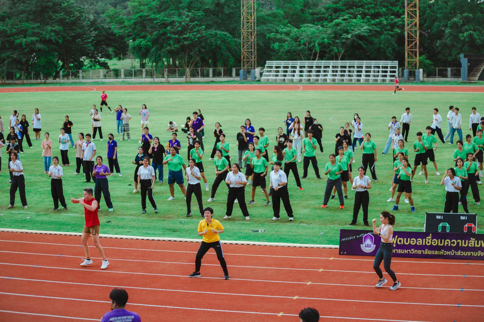 มหาวิทยาลัยพะเยา จัดโครงการส่งเสริมกีฬาเพื่อสุขภาพ