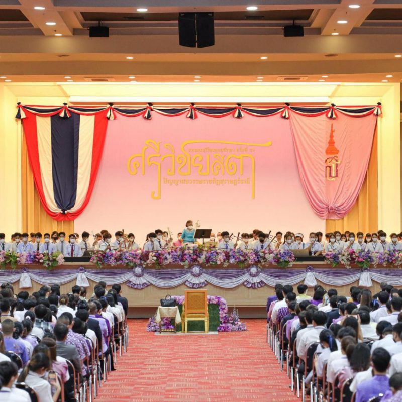 University of Phayao led students to perform at Th